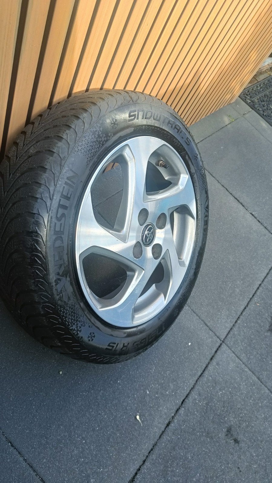 Originele 4x Toyota 15 inch wiedoppen  (4x100), Ophalen of Verzenden, Gebruikt
