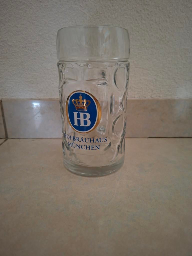 Hofbräuhaus München Bierpul - 0,5 Liter, Antiek en Kunst, Ophalen of Verzenden