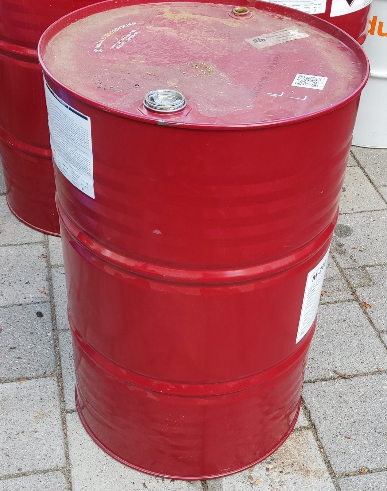 Lege vaten vat 200L / ton / vuurton / brandton, Tuin en Terras, Ophalen, Gebruikt, Vuurton
