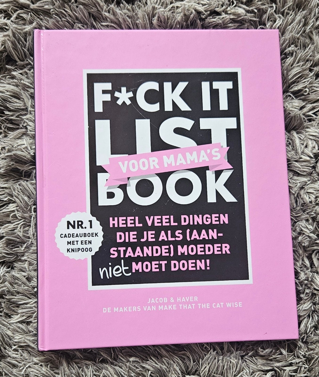 F*ck it list book voor mama's, Ophalen of Verzenden, Zo goed als nieuw