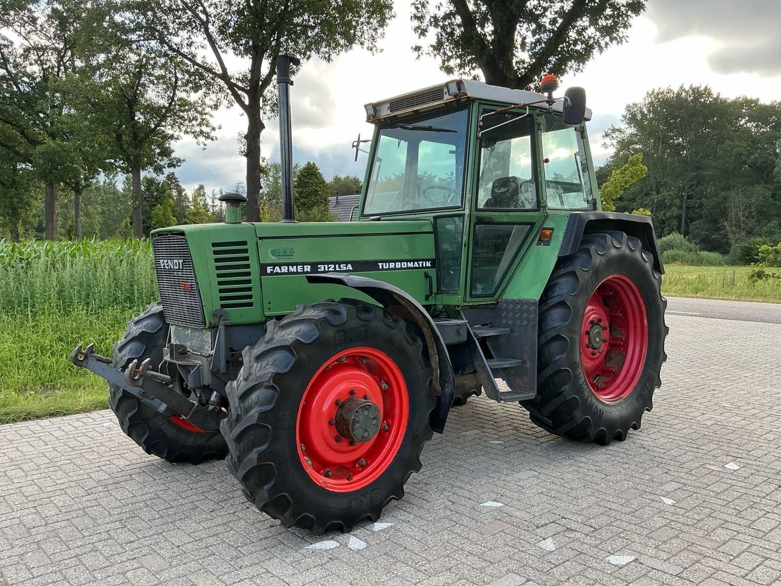1988 Fendt Farmer 312 LSA Turbomatik Vierwielaangedreven lan, Gebruikt, Fendt
