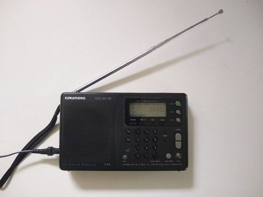 Wereldontvanger Grundig Yachtboy 400, Telecommunicatie, Zenders en Ontvangers, Ophalen of Verzenden, Gebruikt, Ontvanger