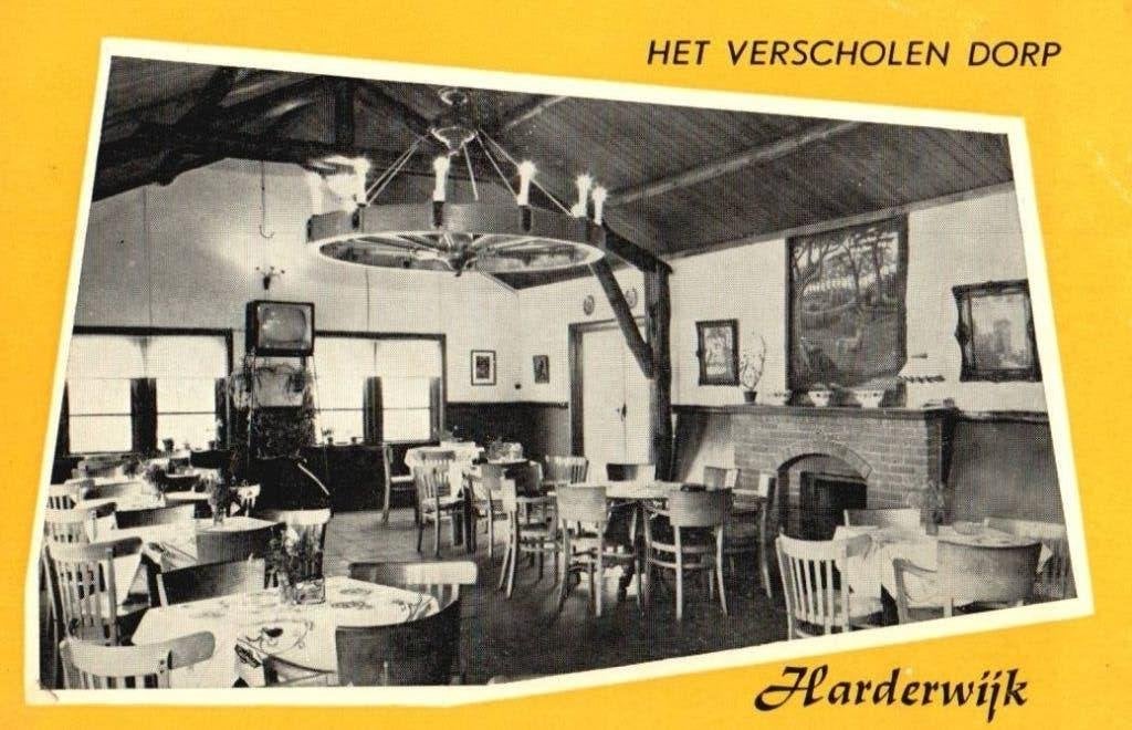 Harderwijk (Gld) Het Verscholen Dorp / CANTINE 1950, Ophalen, 1940 tot 1960, Gelopen, Gelderland