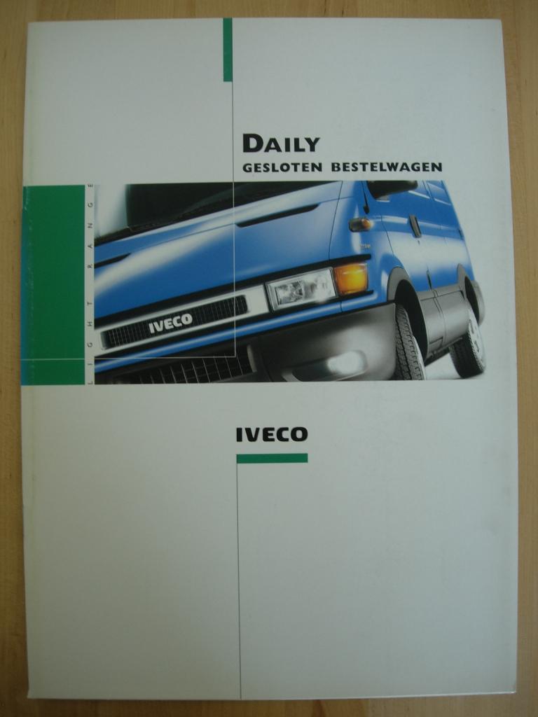 Iveco Daily 2004 Brochure - Bestelwagen, Iveco, Ophalen of Verzenden, Zo goed als nieuw, Overige merken
