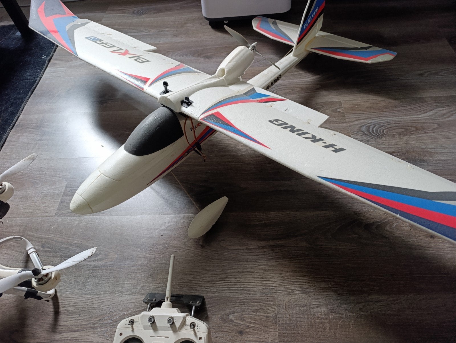 hk bixler 3 rtf vliegtuig 1.5m, Ophalen, Gebruikt, Elektro, RTF (Ready to Fly)