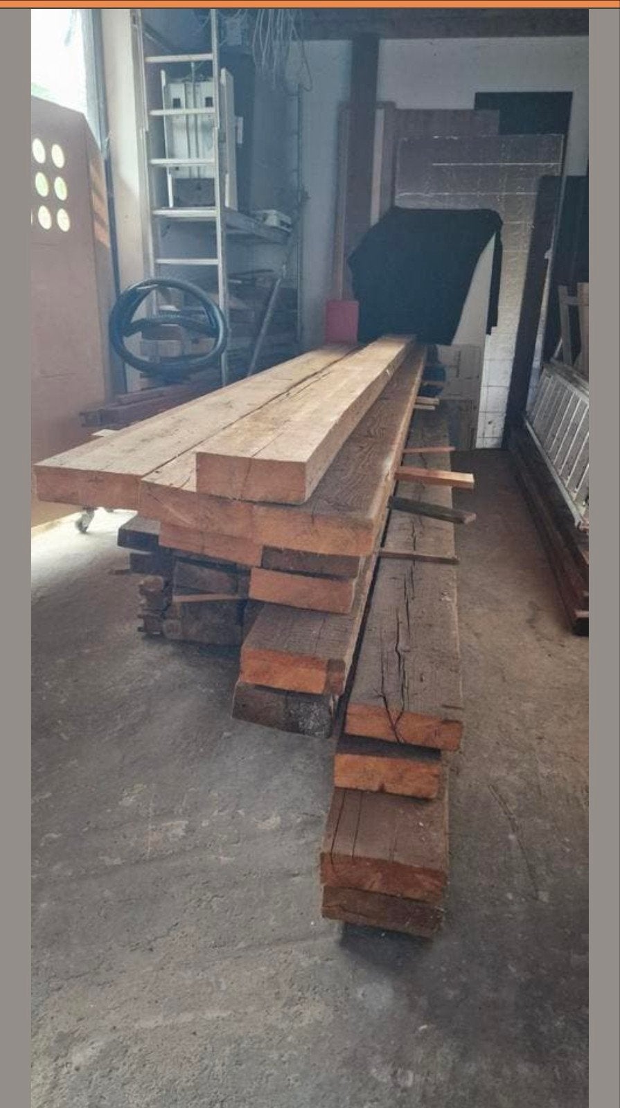 Balk Hout " Vuren Banningen" Div. Lengten tot 480cm, Doe-het-zelf en Verbouw, Hout en Planken, Ophalen, Balk, Vuren, 50 mm of meer