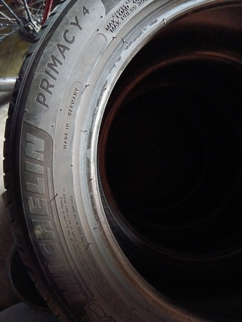 4 michelin primacy banden 215/55 R16, Auto-onderdelen, Banden en Velgen, Ophalen, 16 inch, Band(en), Zomerbanden