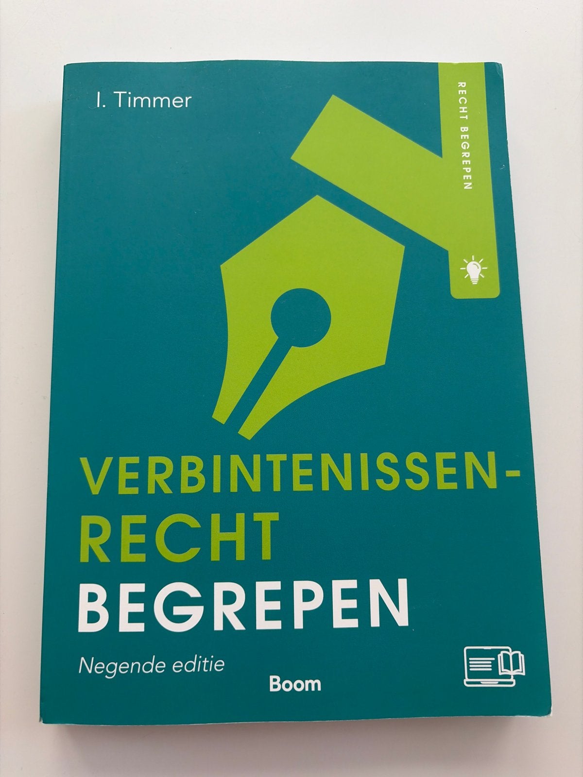 Verbintenissenrecht Begrepen - 9e editie, Boeken, Ophalen of Verzenden, Gamma, Zo goed als nieuw, HBO