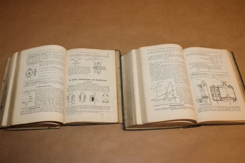 Hütte 1915 — Des Ingenieurs Taschenbuch — 2 Delen, Boeken, Ophalen of Verzenden, Gelezen, Bouwkunde