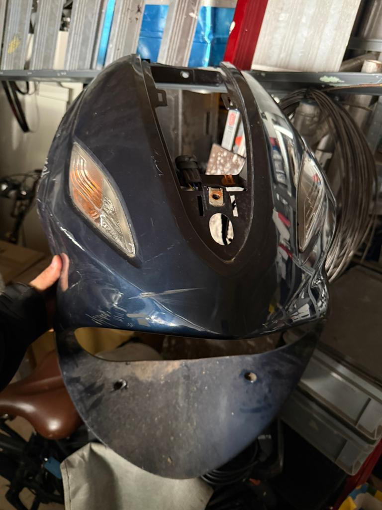 Piaggio new fly voorkap met beschadigingen, Ophalen of Verzenden, Gebruikt, Kap, Piaggio