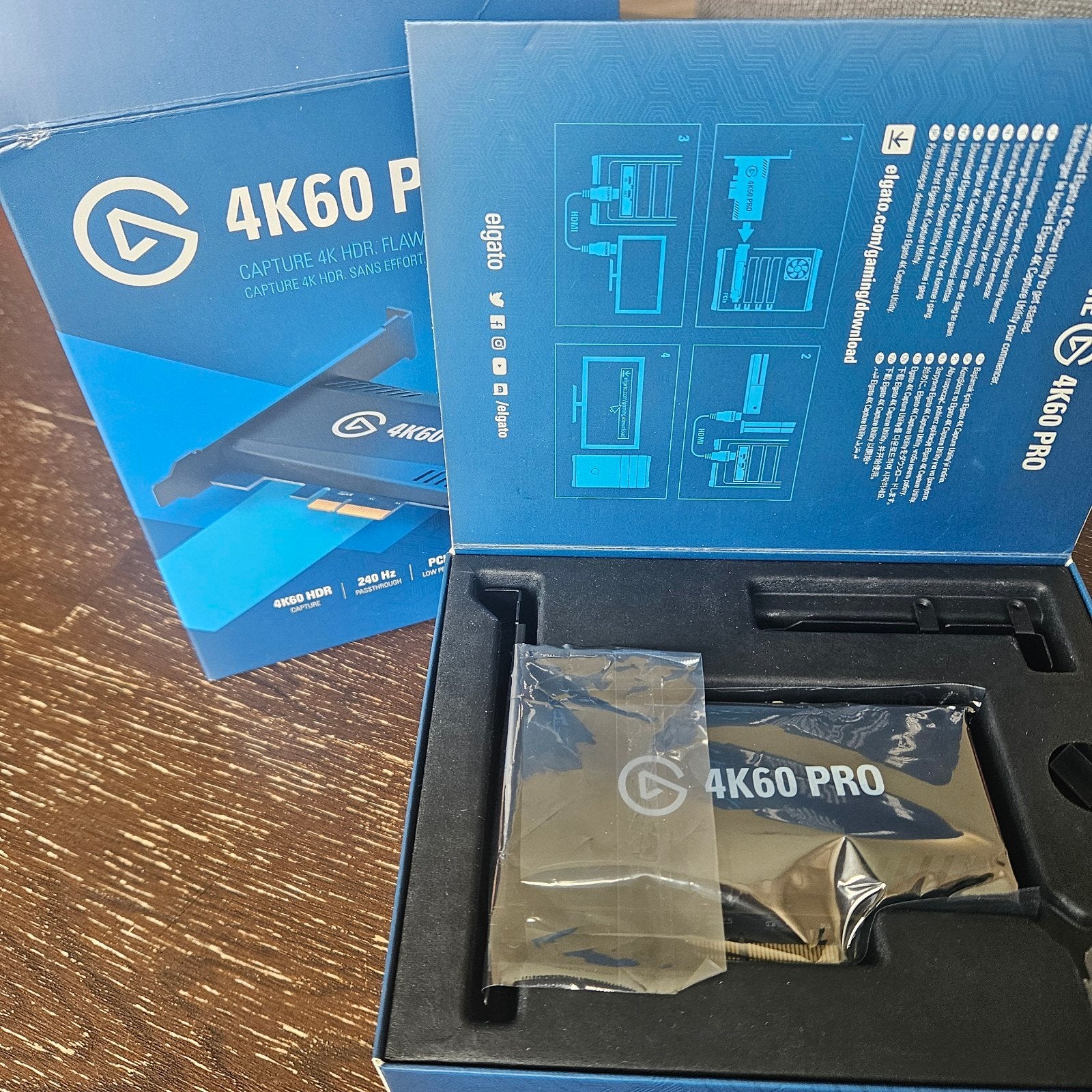 Elgato 4K60 Pro Capture Card - Nieuwstaat, Computers en Software, Ophalen of Verzenden, Zo goed als nieuw