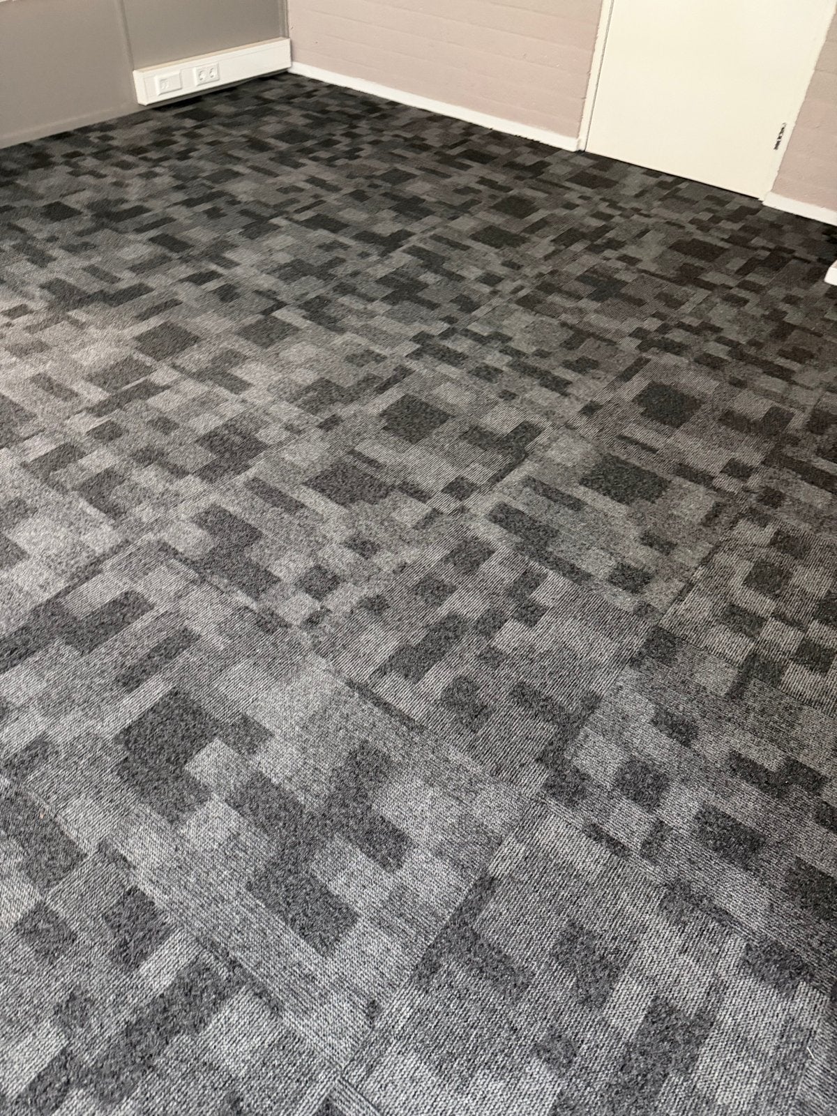 Tapijttegels antraciet , per m², Ophalen, Minder dan 50 cm, 50 tot 100 cm, Vierkant
