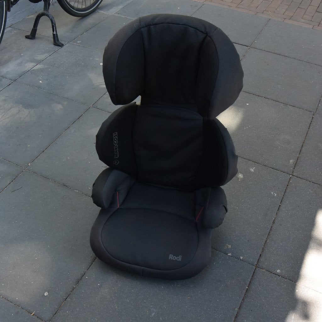 Maxicosi Rodi autostoel zwart, groep 2/3, als nieuw, Kinderen en Baby's, Autostoeltjes, Ophalen, Autogordel, 15 t/m 36 kg, Zijbescherming