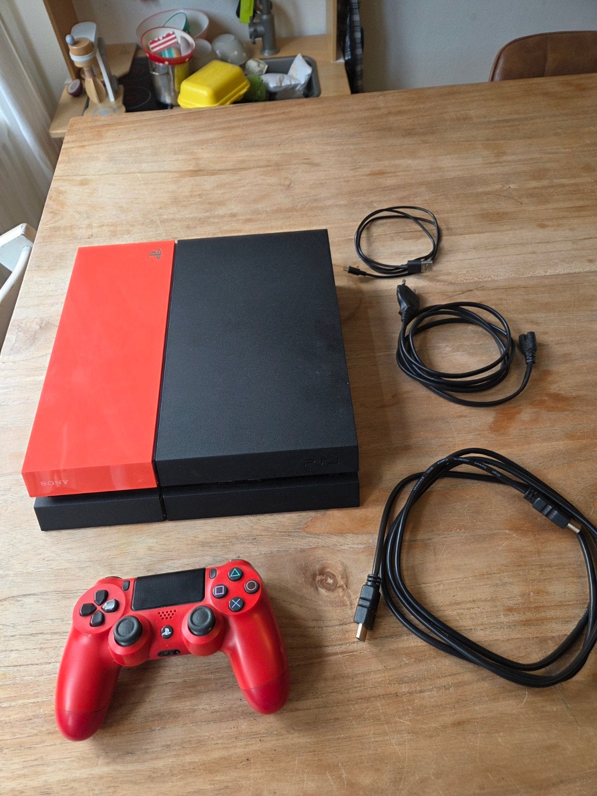 Playstation 4. Phat 2e gen. Deep clean nieuwe thermal paste, 500 GB, Refurbished, Ophalen of Verzenden, Met 1 controller