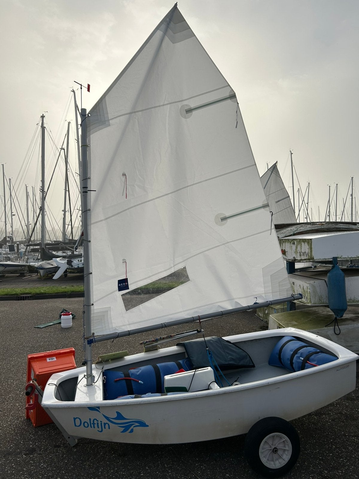 Optimist te koop!, Gebruikt, Minder dan 15 m², Overige typen, Ophalen