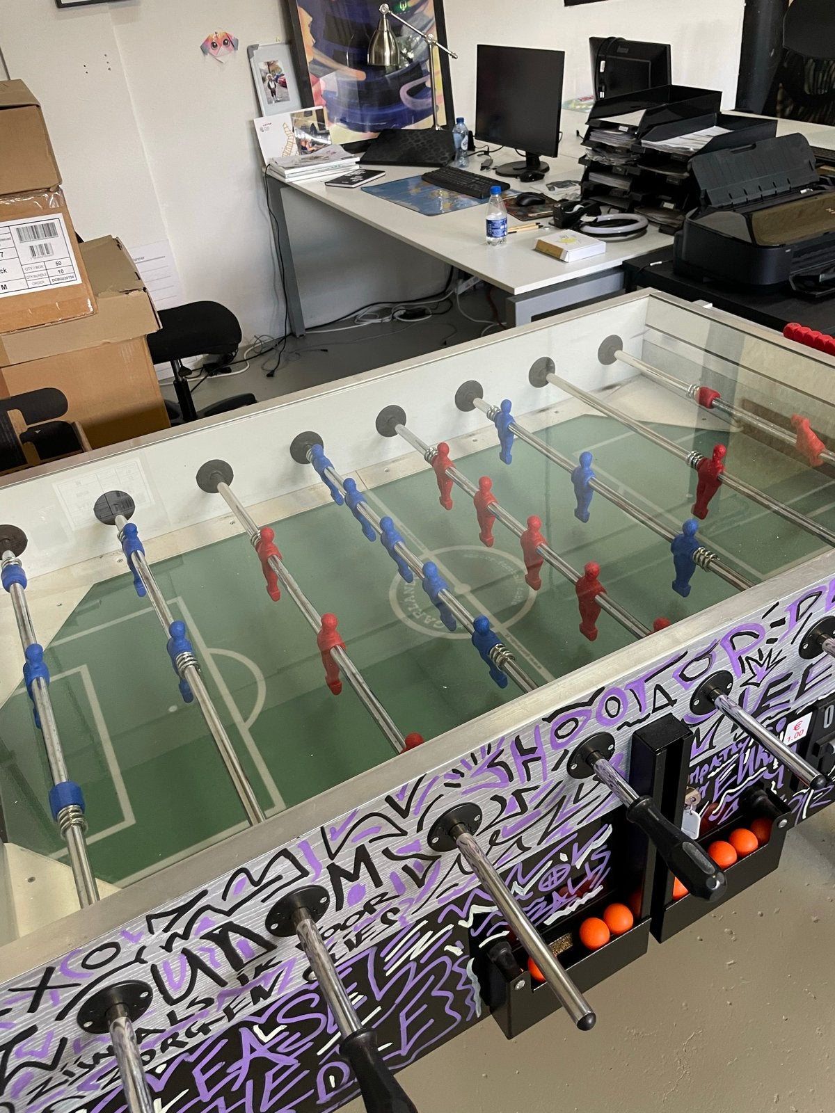 Professionele voetbaltafel - Horeca/Kantine/Mancave - OP=OP!, Ophalen, Gebruikt