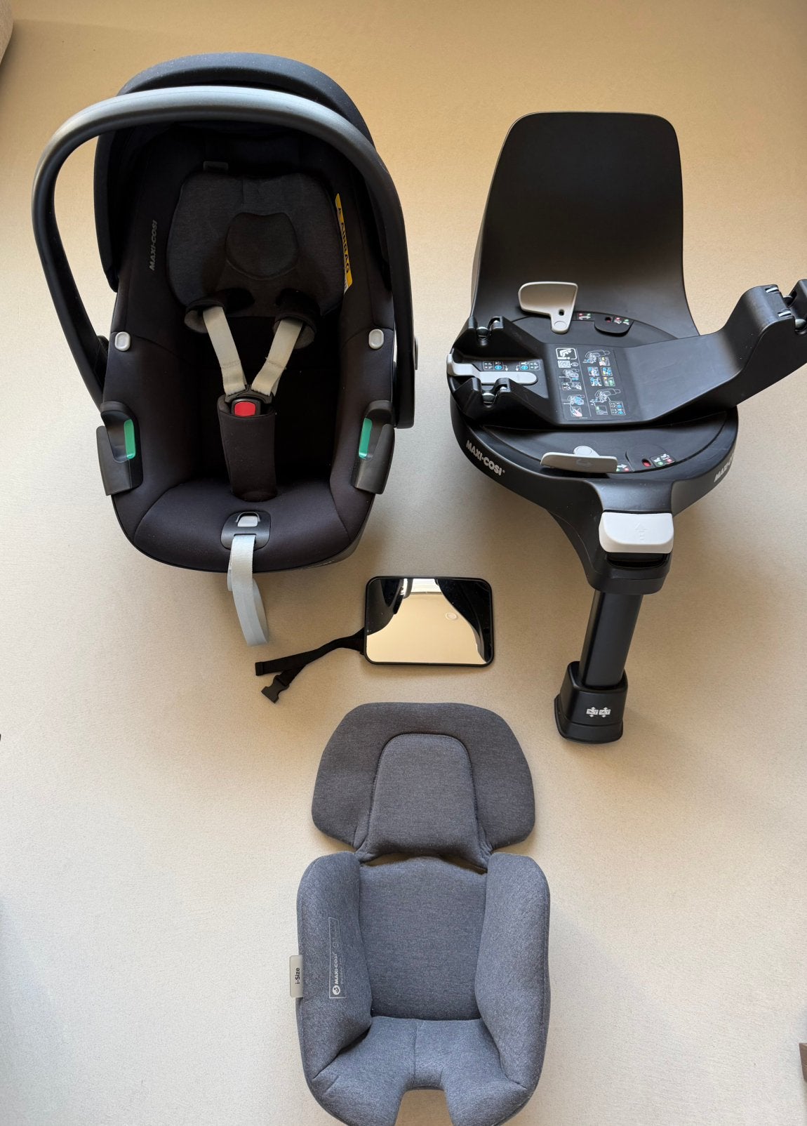 Maxi Cosi Pebble 360 i-Size + Family Fix 360, Ophalen, Zo goed als nieuw, Maxi-Cosi, Isofix