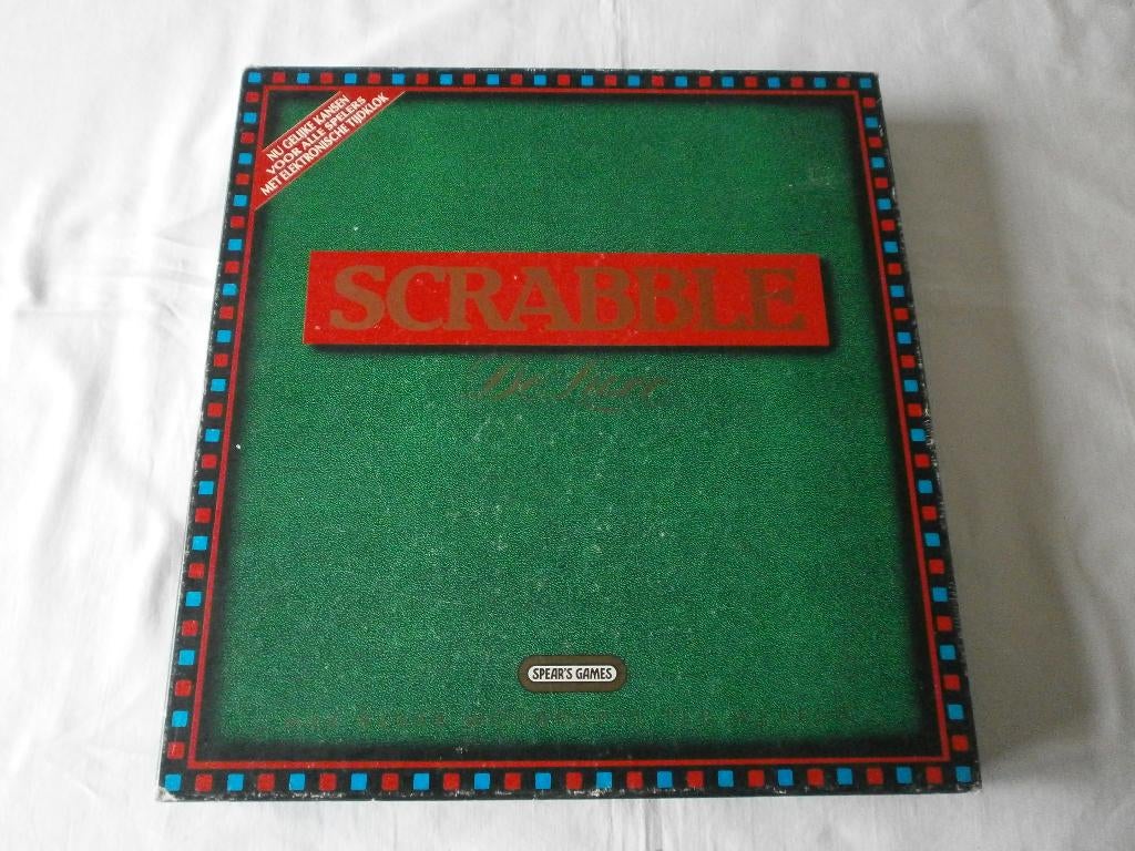 Scrabble, Hobby en Vrije tijd, Gezelschapsspellen | Bordspellen, Drie of vier spelers, Ophalen of Verzenden, Gebruikt, Jumbo