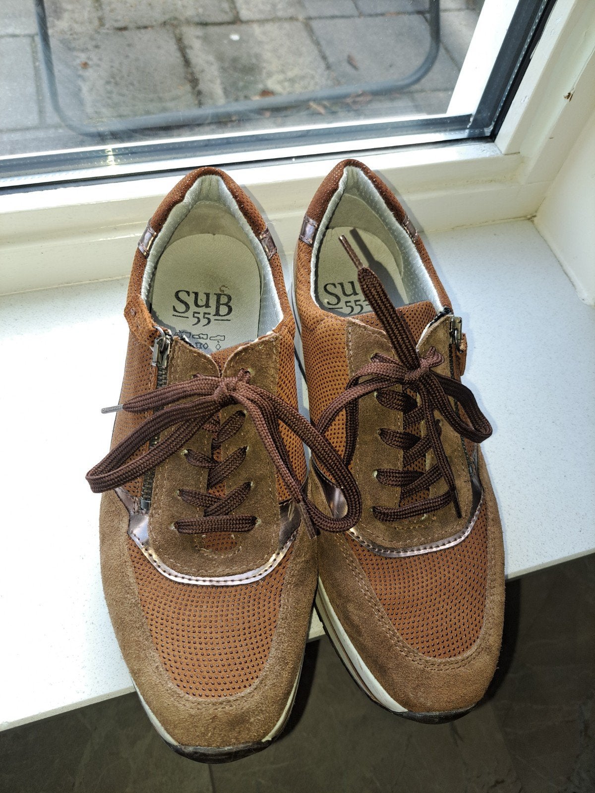 damesschoenen sub 55 maat 41, Sub 55, Bruin, Ophalen of Verzenden, Sneakers of Gympen