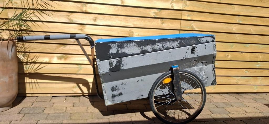 Viskar voor fiets - Handige en robuuste aanhanger, Ophalen, Gebruikt, Onbekend, Bagagekar