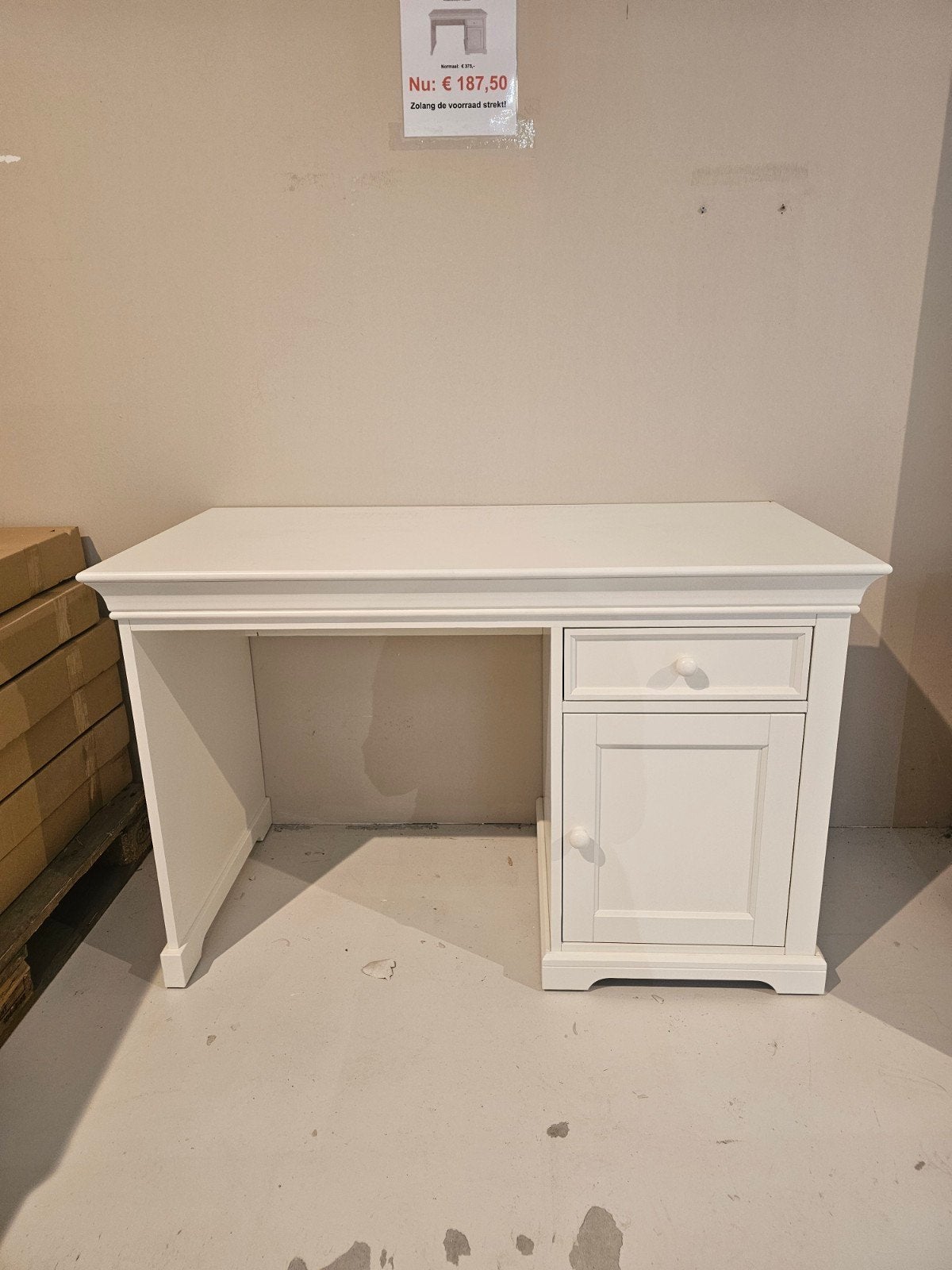 Kidsmill Chateau bureau, wit. Nieuw in doos., Huis en Inrichting, Ophalen, Met lades, Nieuw, Overige merken