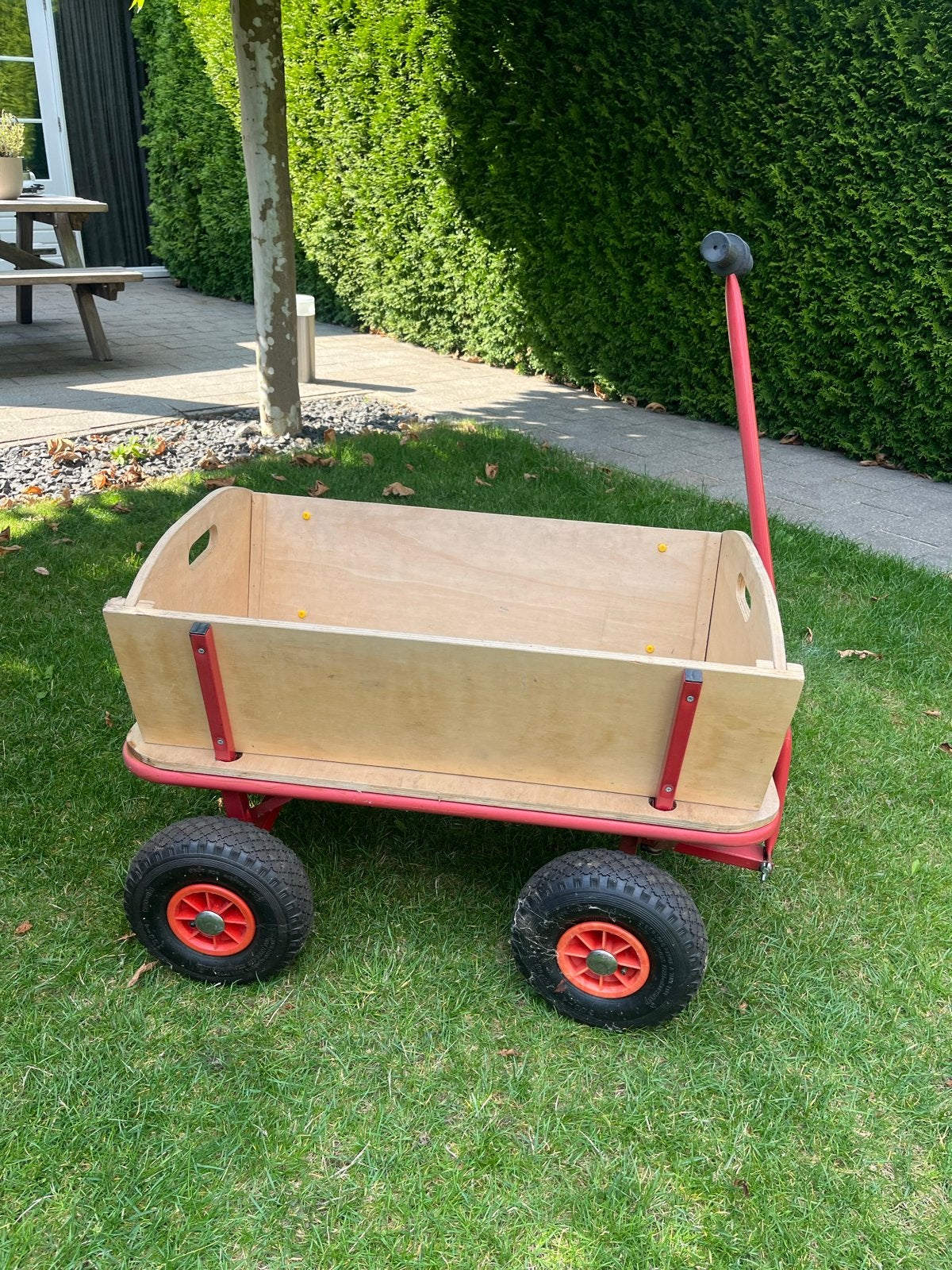 Mooie houten bolderkar, Ophalen, Gebruikt