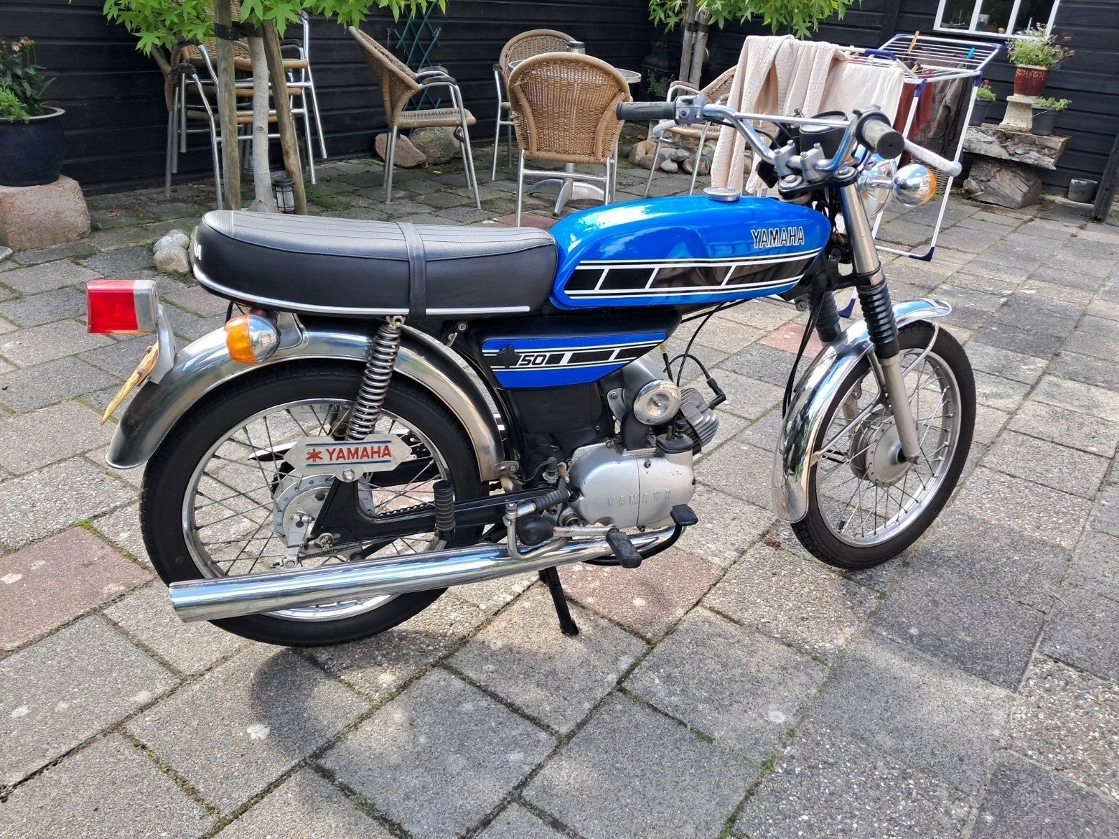 Yamaha fs1 1j5 met NL kenteken., Ophalen, Yamaha, 4 versnellingen, 50 cc