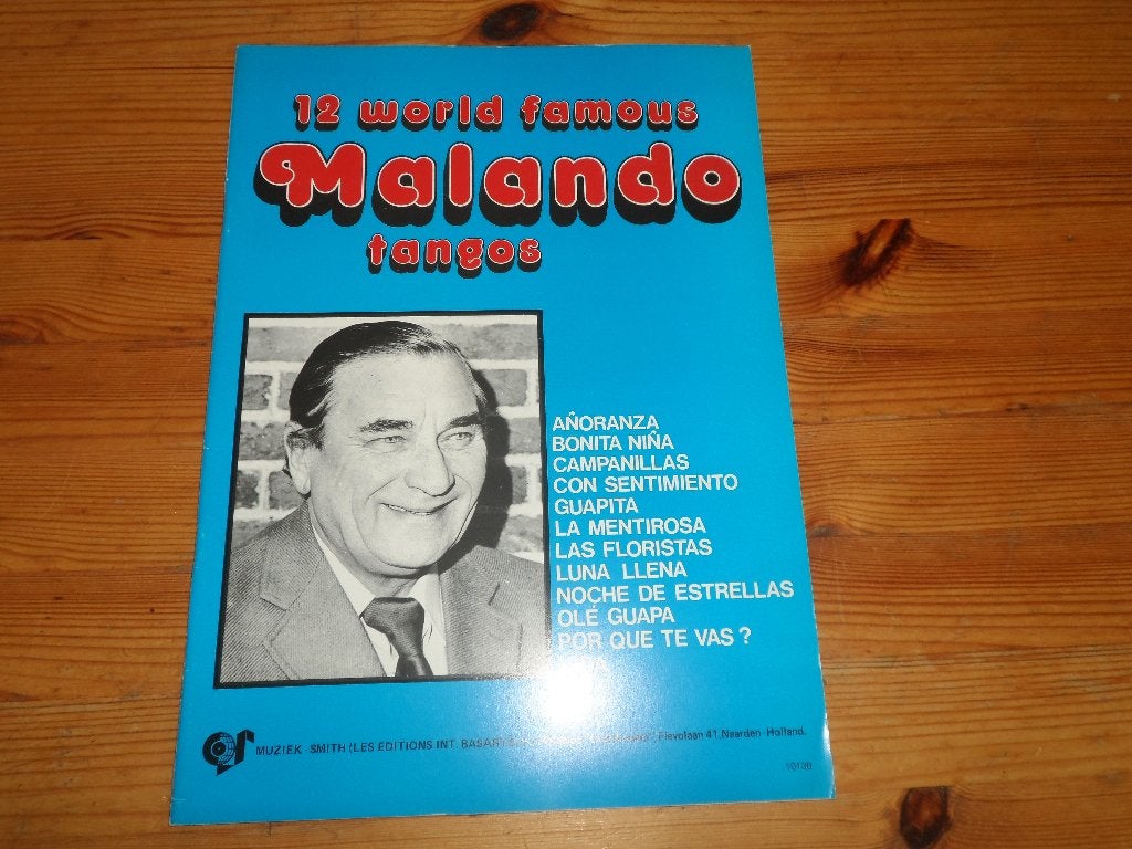 A. Malando, Muziek en Instrumenten, Bladmuziek, Gitaar, Nieuw, Ophalen of Verzenden, Artiest of Componist