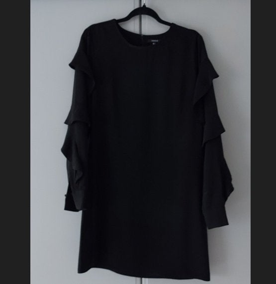 Mooi zwart jurkje van Nikkie, Maat 38/40 (M), Zwart, Ophalen of Verzenden, Zo goed als nieuw