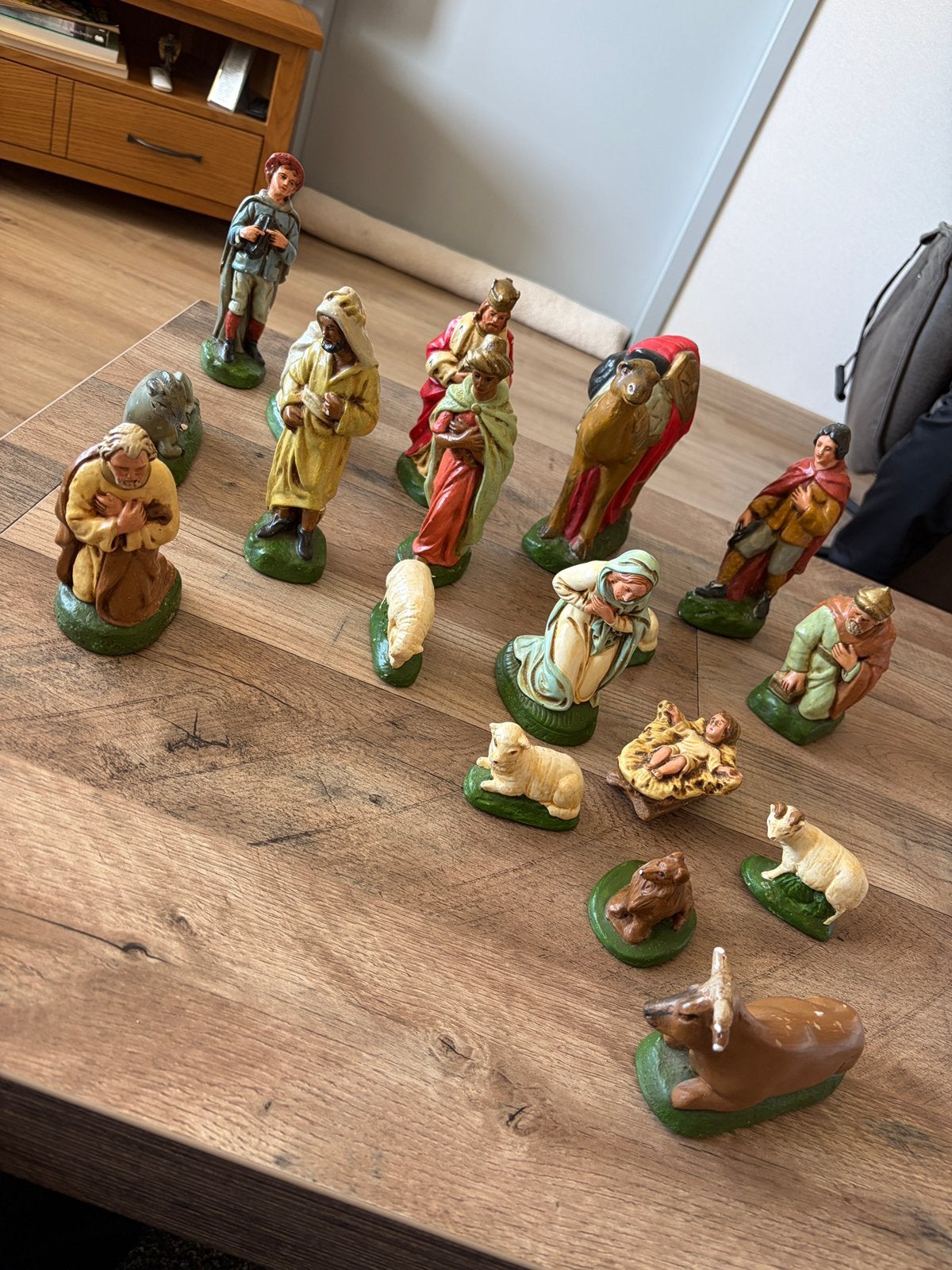 Beeldjes voor in de kribbe, Verzamelen, Ophalen, Gebruikt