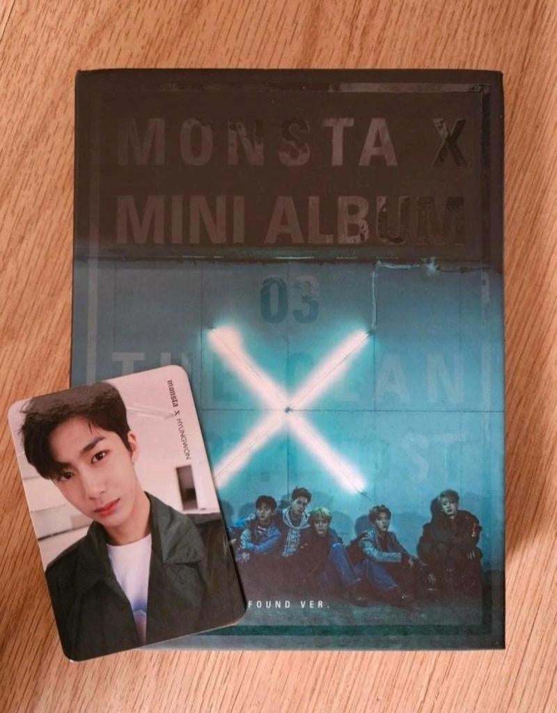 Monsta X - The Clan Part.1 Lost (Found Ver.) + Hyungwon PC, Ophalen of Verzenden, Zo goed als nieuw
