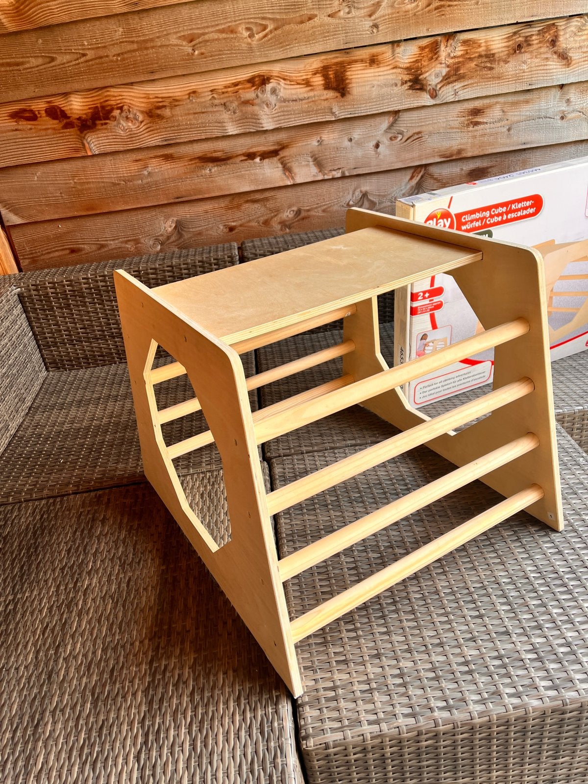 Houten klimtoren speeltoren | zo goed als nieuw!, Kinderen en Baby's, Speelgoed | Houten speelgoed, Ophalen, Zo goed als nieuw