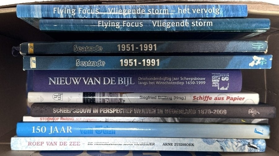 218. Boeken - maritiem en scheepvaart, 20e eeuw, Antiek en Kunst, Ophalen