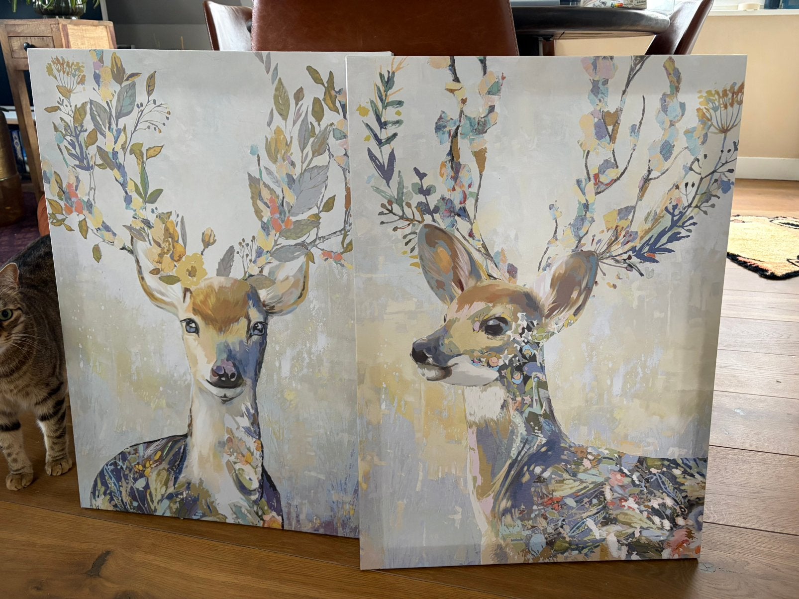 IKEA Pjätteryd Pictures, Huis en Inrichting, Ophalen, Zo goed als nieuw, Minder dan 50 cm, Schilderij