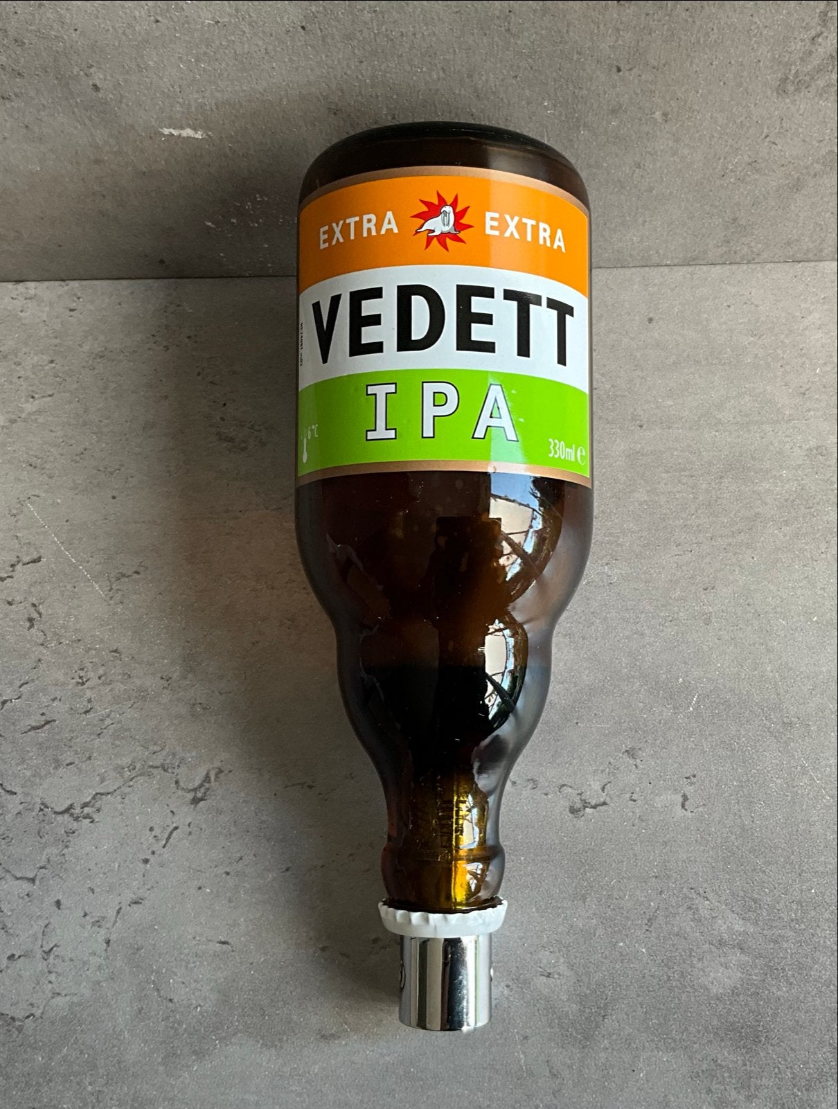 Vedett IPA Biertapknop / Taphendel, Ophalen of Verzenden, Nieuw, Overige merken