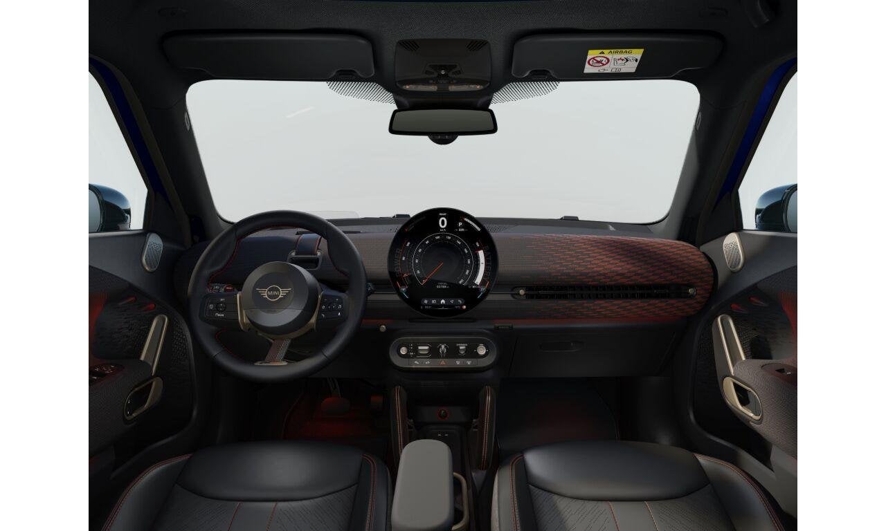 MINI Aceman E John Cooper Works Trim | Pakket L, Auto's, Zwart, Blauw, Leder en Stof, Aceman