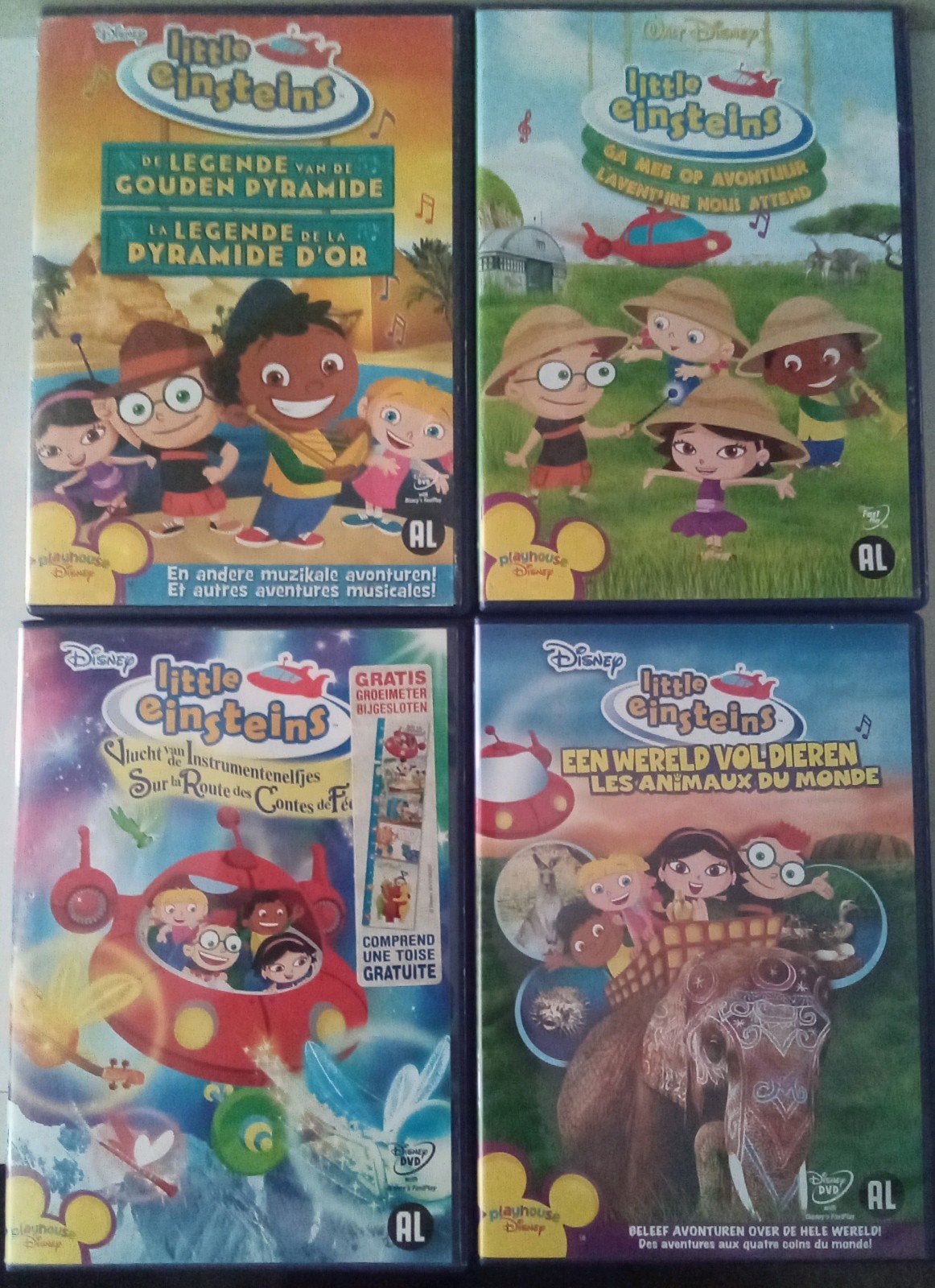 Little Einsteins  Collectie - 4 Films, Cd's en Dvd's, Gebruikt, Animatie, Alle leeftijden, Nederlands