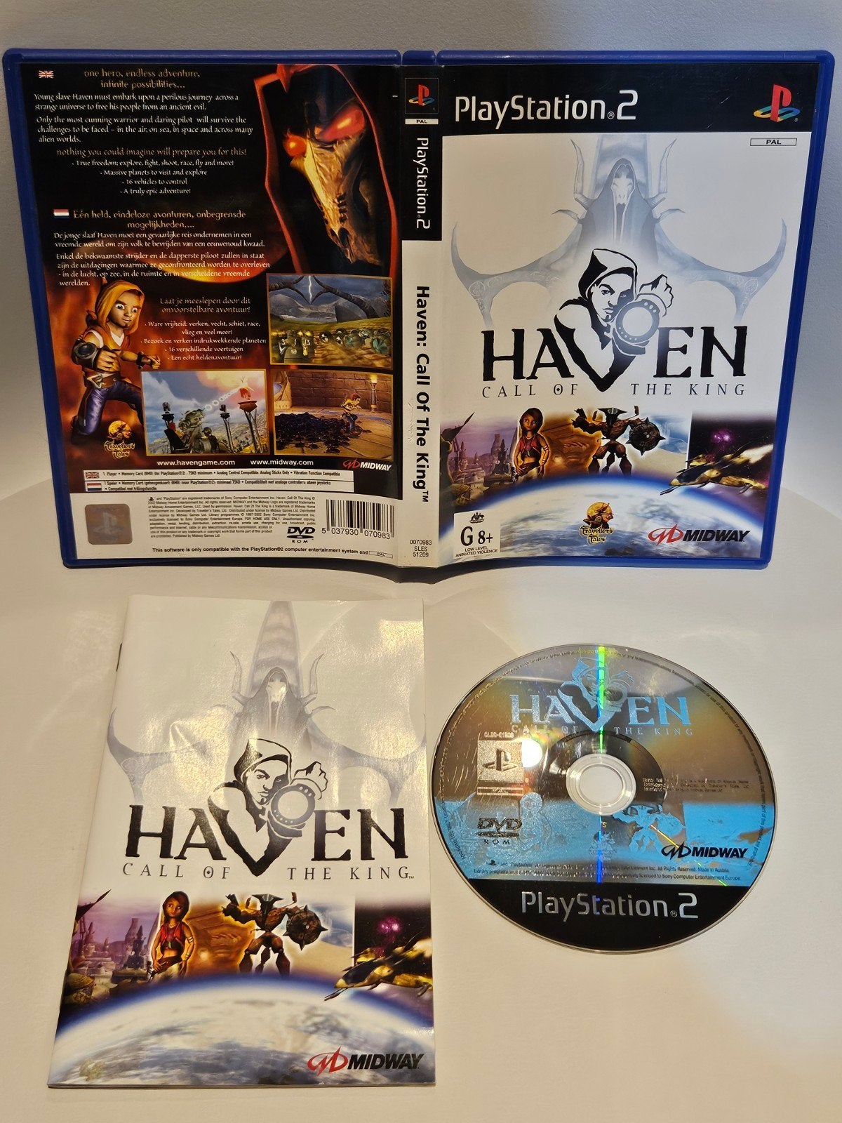 Haven Call of the King PS2, 1 speler, Ophalen of Verzenden, Zo goed als nieuw, Vanaf 12 jaar