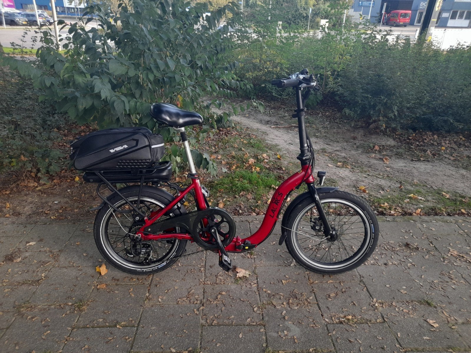 Lacros Ambling A200 elektrische vouwfiets 7 v, 13 ah accu, Zo goed als nieuw, Minder dan 47 cm, 50 km per accu of meer, Ophalen