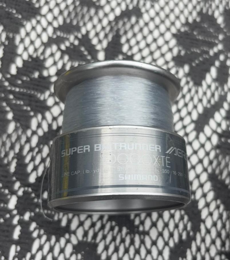 Shimano 10000 XTE reserve spoel, Watersport en Boten, Ophalen of Verzenden, Gebruikt, Molen