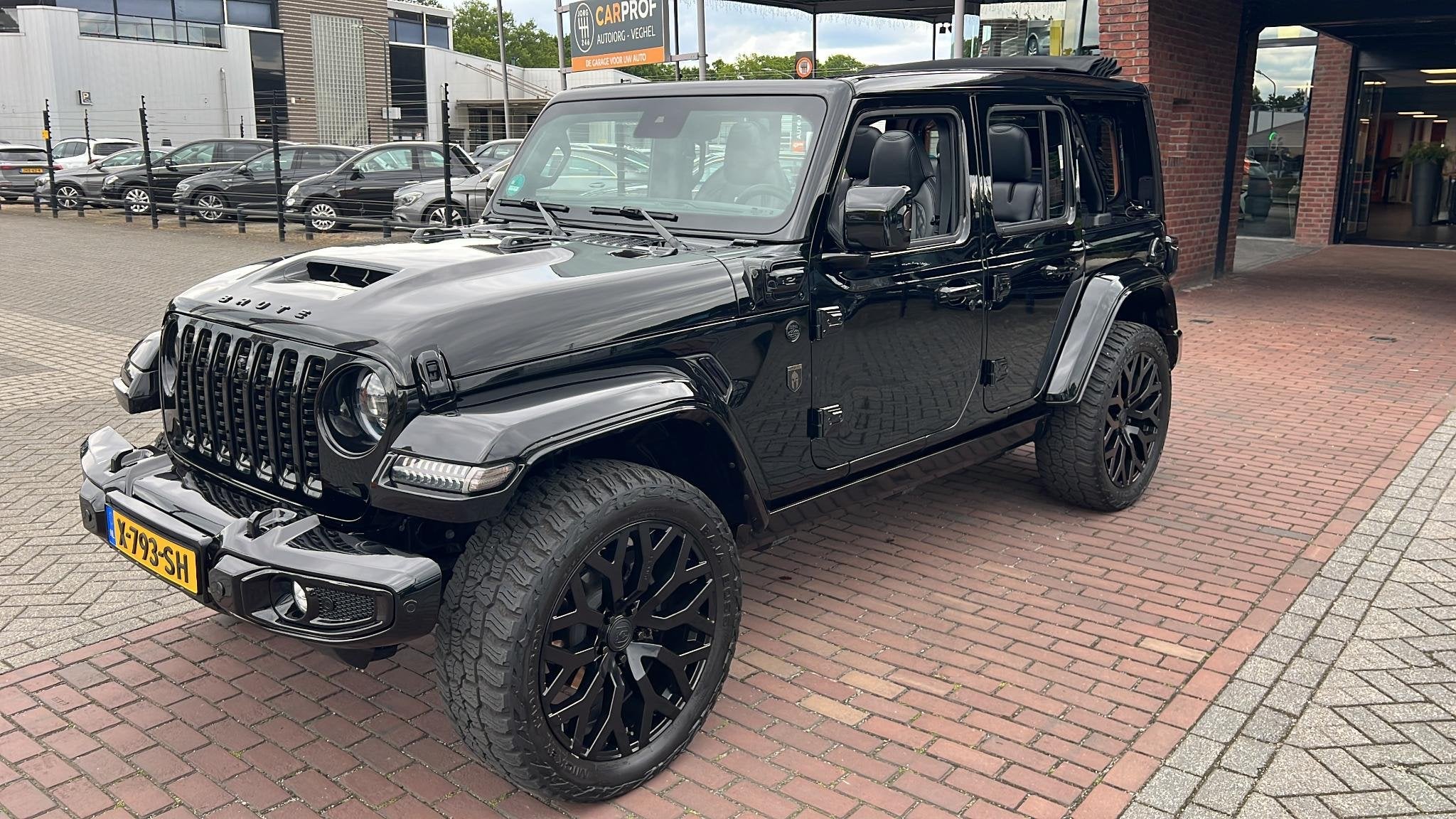 Jeep Wrangler Unlimited 4xe 380 Rubicon BRUTE Pakket TWV €, Automaat, Stof, 4 cilinders, Cabriolet