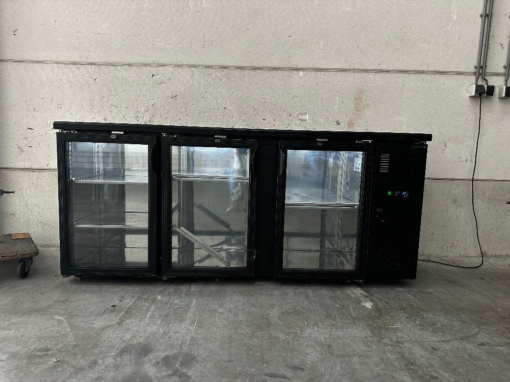 Tefcold flessenkoelkast, Witgoed en Apparatuur, Koelkasten en IJskasten, Zonder vriesvak, 200 liter of meer, 60 cm of meer, Zo goed als nieuw