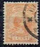 Nederland 1891 nrs 34 Prinses Wilhelmina, Verzenden, Gestempeld, Koningshuis