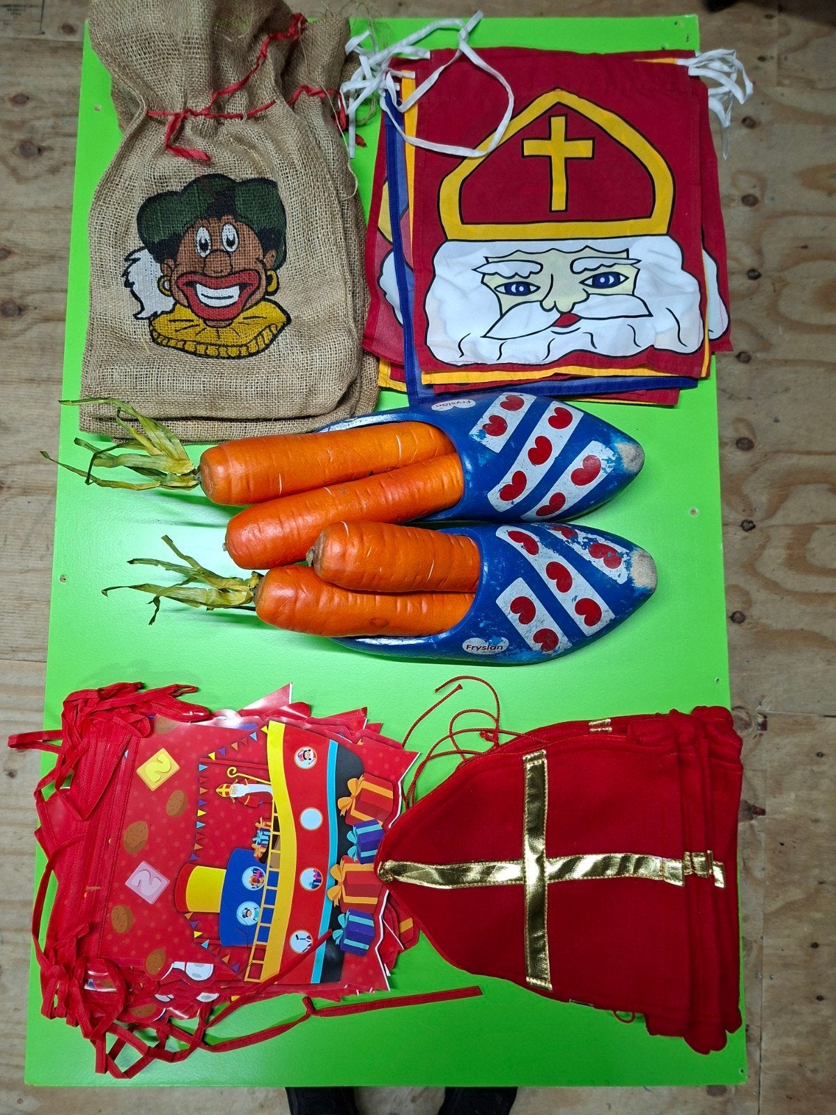 Sinterklaas etalage / decoratie materiaal, Diversen, Ophalen of Verzenden