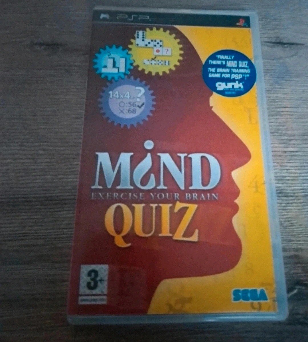 Mind Quiz - Exercise Your Brain PSP Spel, Puzzel en Educatief, Gebruikt, 1 speler, Ophalen of Verzenden