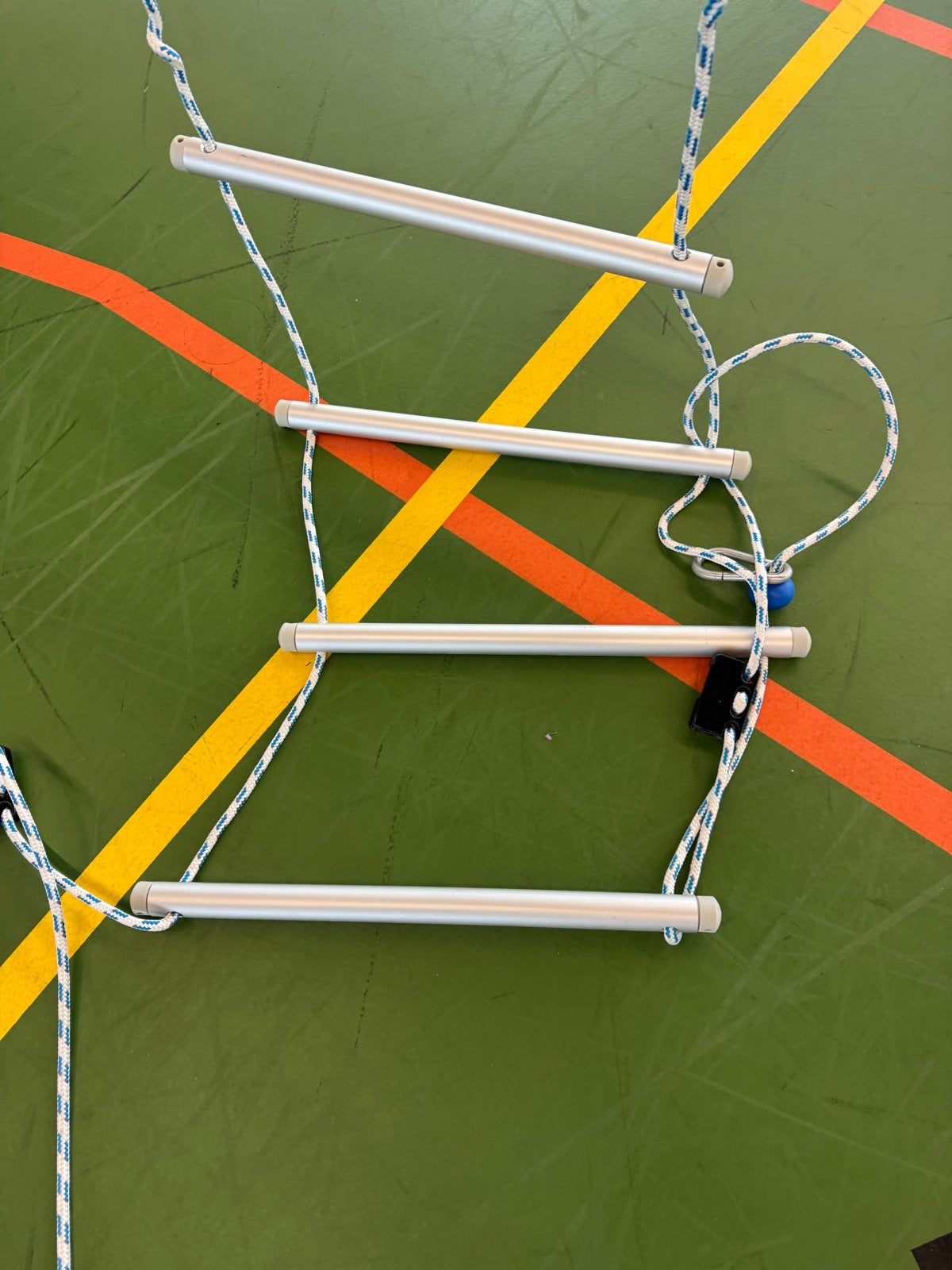 Aluminium klimtouwladder - Duurzaam en Veilig, Sport en Fitness, Ophalen, Gebruikt