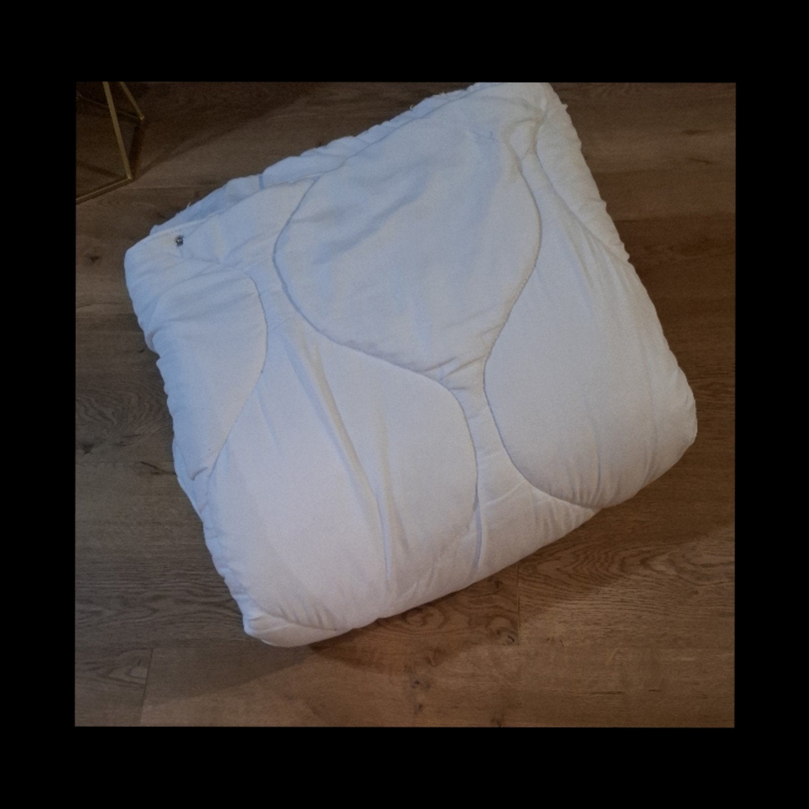 gratis dekbed, Huis en Inrichting, Ophalen, Gebruikt, Wit, Dekbedovertrek