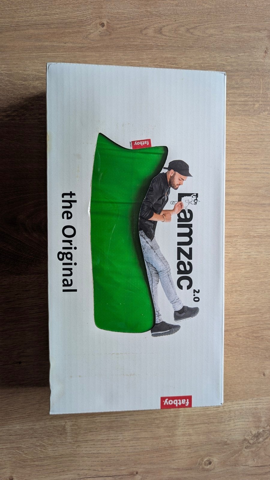 Fatboy Lamzac 2.0 The Original - Nieuw in doos, Ophalen of Verzenden, Nieuw, Groen, Zitzak