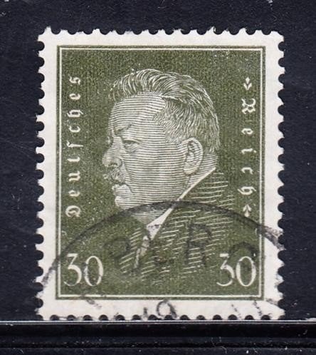 2564 - Duitse Rijk michel 417 gestempeld , Friedrich Ebert, Verzenden, Duitse Keizerrijk, Gestempeld
