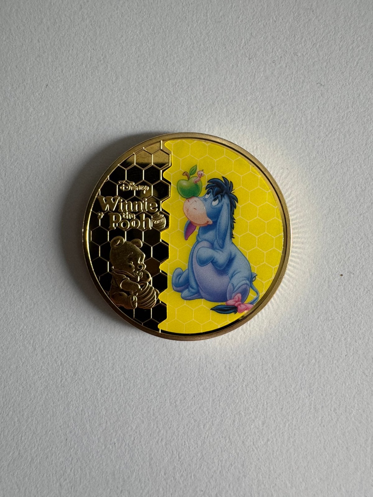 Walt Disney munt Eeyore Winnie the Pooh, Postzegels en Munten, Ophalen of Verzenden